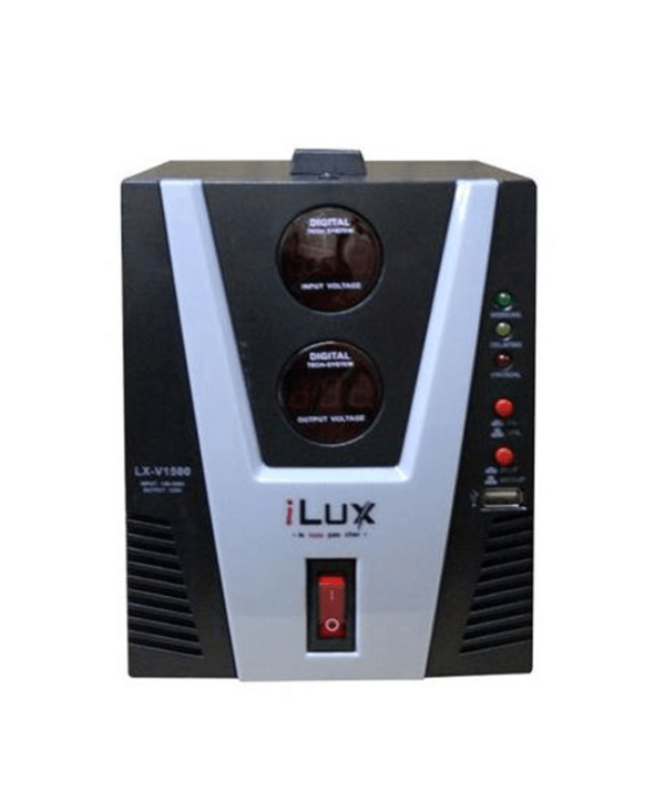 iLUX Stabilisateur Numerique 1000VA – Automatique