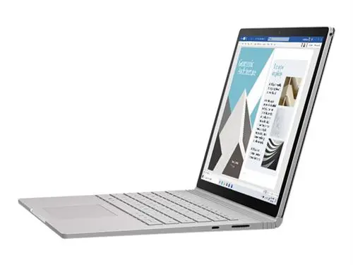 Microsoft Surface Book 3 Tablette avec socle pour clavier Intel Core i7 1065G7 1 3 GHz Windows 10 Home GF GTX 1660 Ti 16 Go RAM 256 Go D NVMe 15 ecran tactile 3240 x 2160 Wi Fi 6 platine